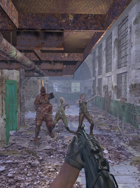 Zombie Hunter ۳D: Shooting War - عکس بازی موبایلی اندروید