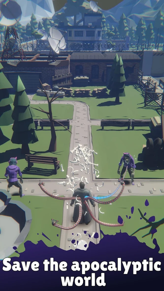 Alien Hero - City in hell - Gameplay image of android game