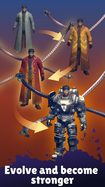 Alien Hero - City in hell - Gameplay image of android game