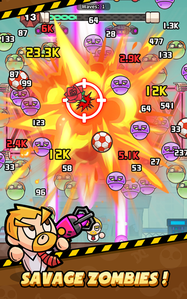 Zombie Smash: BLAM! - عکس بازی موبایلی اندروید