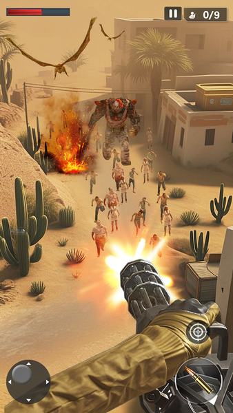 Zombie Strike: Shoot Fire - عکس بازی موبایلی اندروید