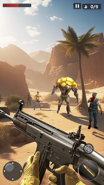 Zombie Strike: Shoot Fire - عکس بازی موبایلی اندروید