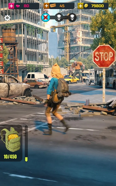 Zombie Survival Apocalypse - Gameplay image of android game