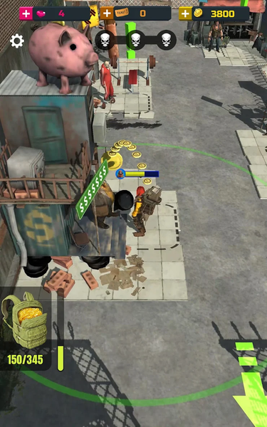 Zombie Survival Apocalypse - Gameplay image of android game