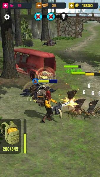 Zombie Survival Apocalypse - Gameplay image of android game