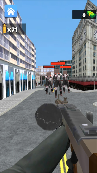 Zombie Survival ۴۵۶ Game - عکس بازی موبایلی اندروید