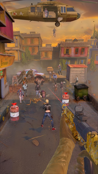 Zombie Survivor Fire - عکس بازی موبایلی اندروید