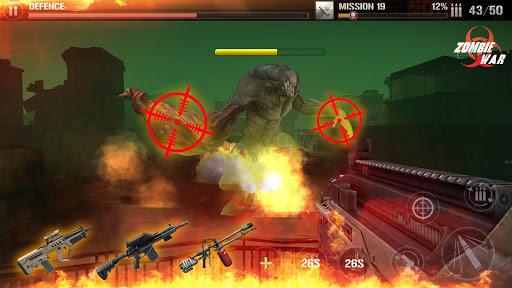 Zombie Defense Shooting:hunt - Gameplay image of android game