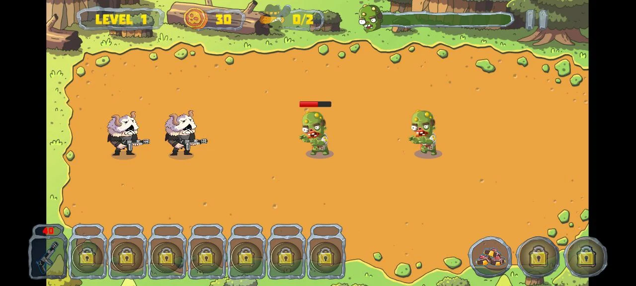 Zombie Defender - عکس بازی موبایلی اندروید