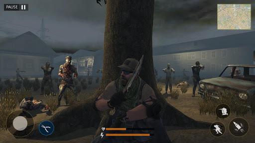Zombie Survival warfare Game - Gameplay image of android game