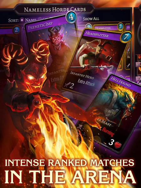 Storm Wars CCG - Gameplay image of android game