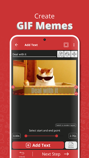 Meme Generator - Image screenshot of android app