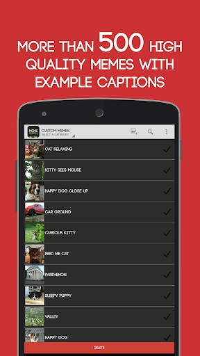 Meme Generator (old design) - Image screenshot of android app
