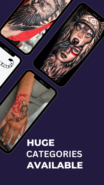 Tattoo design ideas - Image screenshot of android app