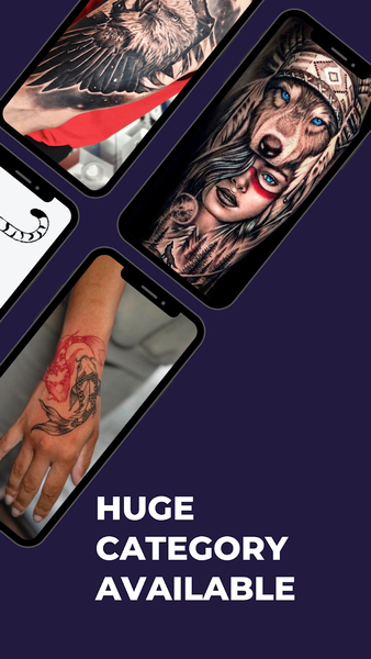 Tattoo design ideas - Image screenshot of android app