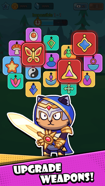 Idle Cat Battle - Gameplay image of android game