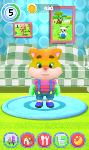 Talking Kitten - Image screenshot of android app