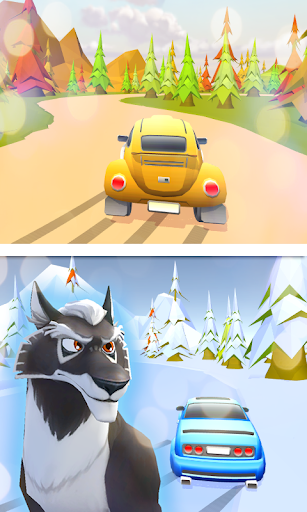 Talking Wolf - Gameplay image of android game