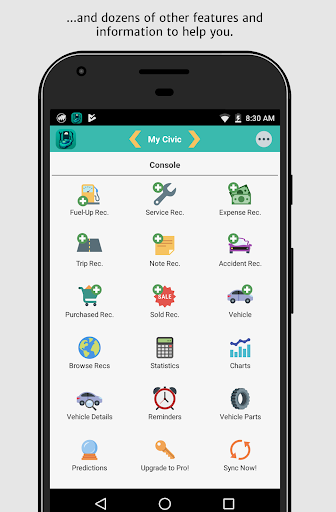 aCar - Car Management, Mileage - عکس برنامه موبایلی اندروید