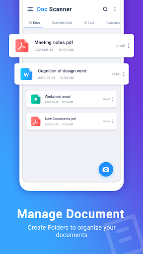 Doc Scanner - PDF Scanner - عکس برنامه موبایلی اندروید