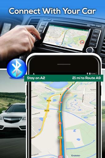 Route Finder Navigation and Location Sharing - Image screenshot of android app