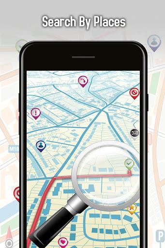 Route Finder Navigation and Location Sharing - Image screenshot of android app