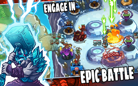 Kingdom Defense:  The War of Empires (TD Defense) - Gameplay image of android game