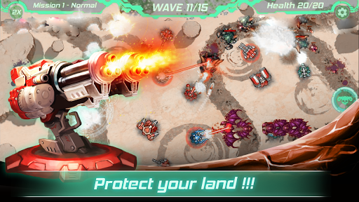 Tower Defense Zone - Gameplay image of android game