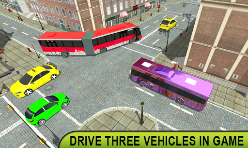 Driving simulator Bus Games - عکس بازی موبایلی اندروید