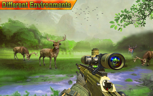 Deer Hunt Gun Games Offline - عکس بازی موبایلی اندروید