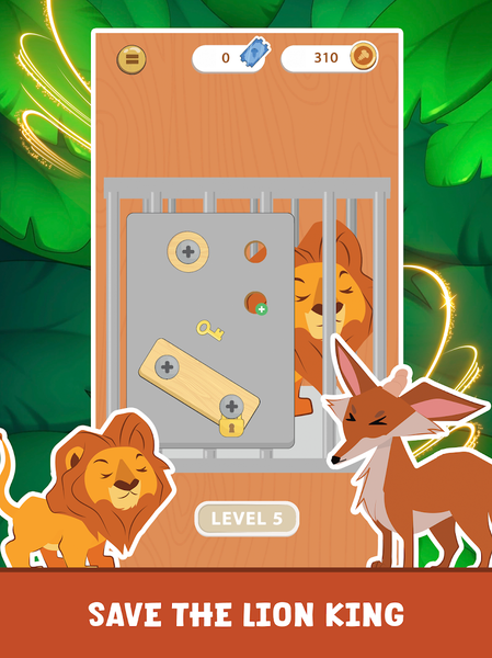 Zoo Nuts - Bolt Adventure - عکس بازی موبایلی اندروید