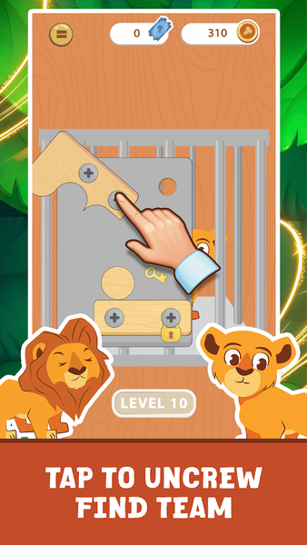 Zoo Nuts - Bolt Adventure - Gameplay image of android game