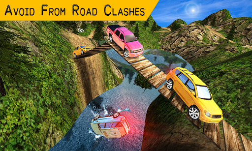 Offroad Prado Driver Jeep Game - Gameplay image of android game