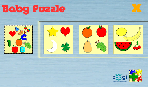 Baby Puzzle - Gameplay image of android game