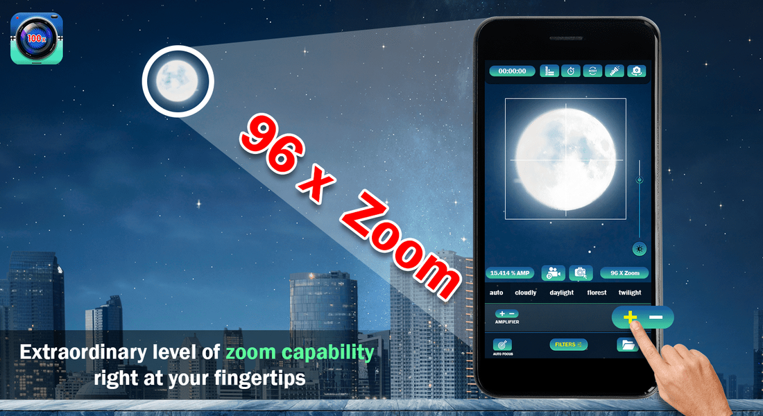 Ultra Zoom Camera 100x HD Zoom - Image screenshot of android app