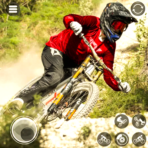 Bmx Bike Games Offline Racing - Gameplay image of android game
