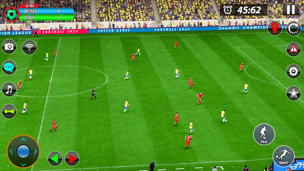 Soccer Games Football 2022 - Gameplay image of android game