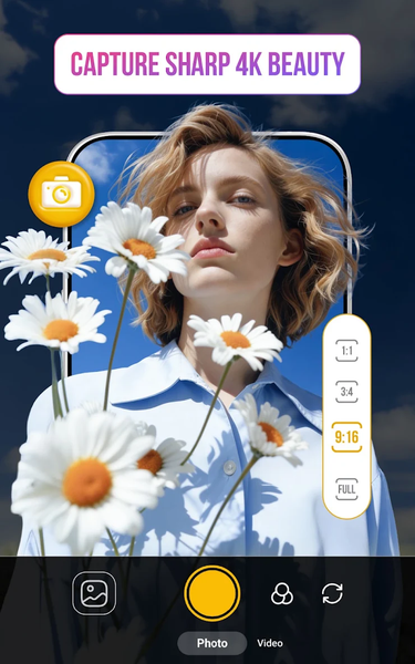 Camera HD: Ultra Zoom - عکس برنامه موبایلی اندروید