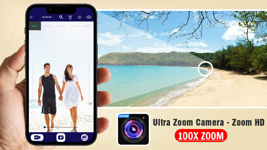 Ultra Zoom Camera - Zoom HD - عکس برنامه موبایلی اندروید