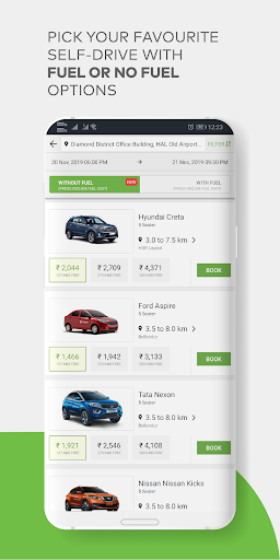 Zoomcar - Self Drive Cars & Car Rentals - عکس برنامه موبایلی اندروید