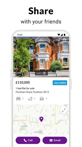 Zoopla home property search UK - عکس برنامه موبایلی اندروید