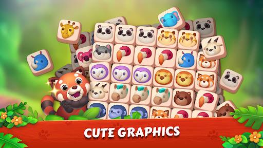 Zoo Tile - Match Puzzle Game - Gameplay image of android game