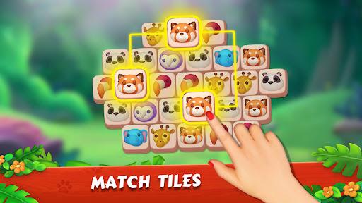 Zoo Tile - Match Puzzle Game - Gameplay image of android game