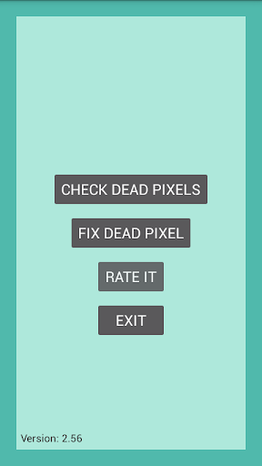 Dead Pixels Test and Fix - Image screenshot of android app