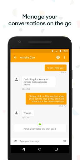 Zendesk Chat - Image screenshot of android app