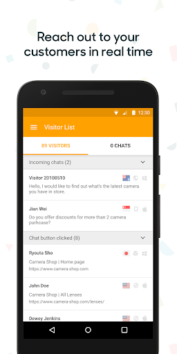 Zendesk Chat - Image screenshot of android app