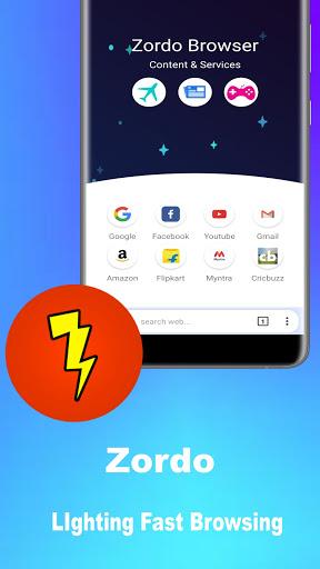 Private Browser, VPN- Zordo - عکس برنامه موبایلی اندروید