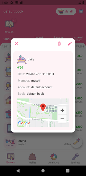 Money+ Cute Expense Tracker - عکس برنامه موبایلی اندروید