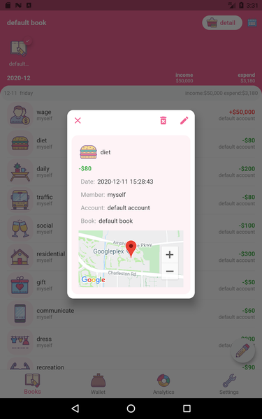 Money+ Cute Expense Tracker - عکس برنامه موبایلی اندروید