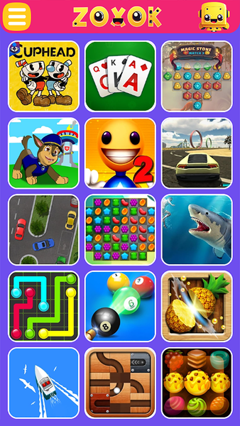 ۱۰۰۰+ Games with ZOXOK - عکس بازی موبایلی اندروید